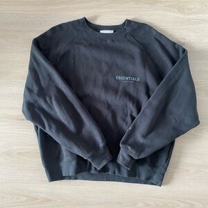 Fear of God Essentials Black Men's Sweater Size M